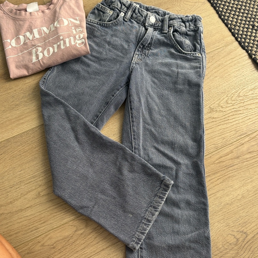 Gray Denim Jeans